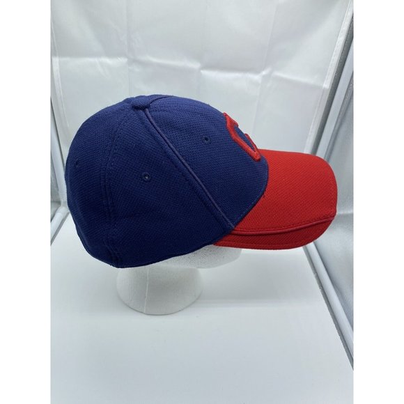Cleveland Indians Blue Red C Cap Hat Flex L-XL Fitted New Era 3930 Large-XLarge - Picture 3 of 15
